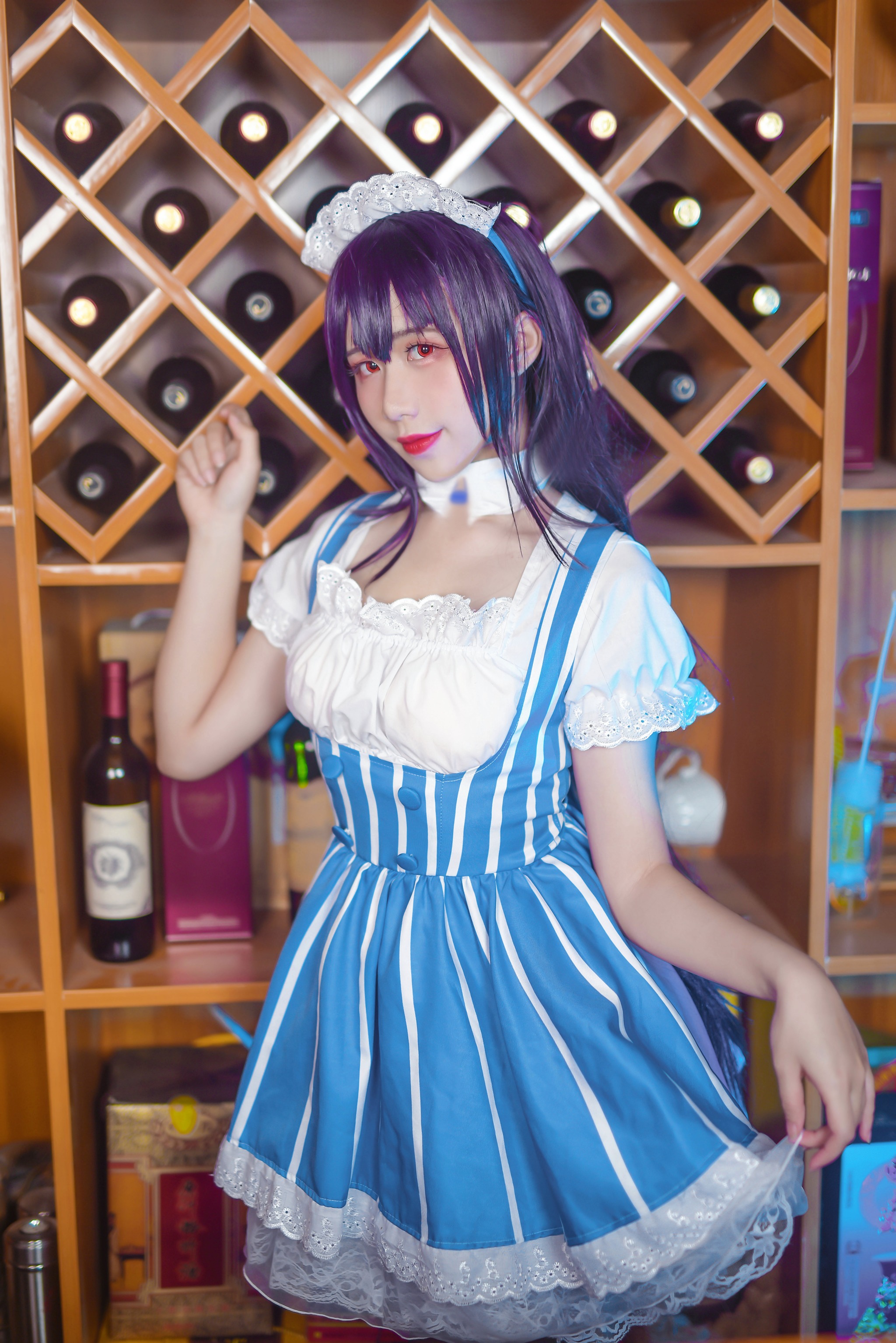 图片[1]-九曲Jean –  NO.012 女仆学姐 [34P]-XikXak